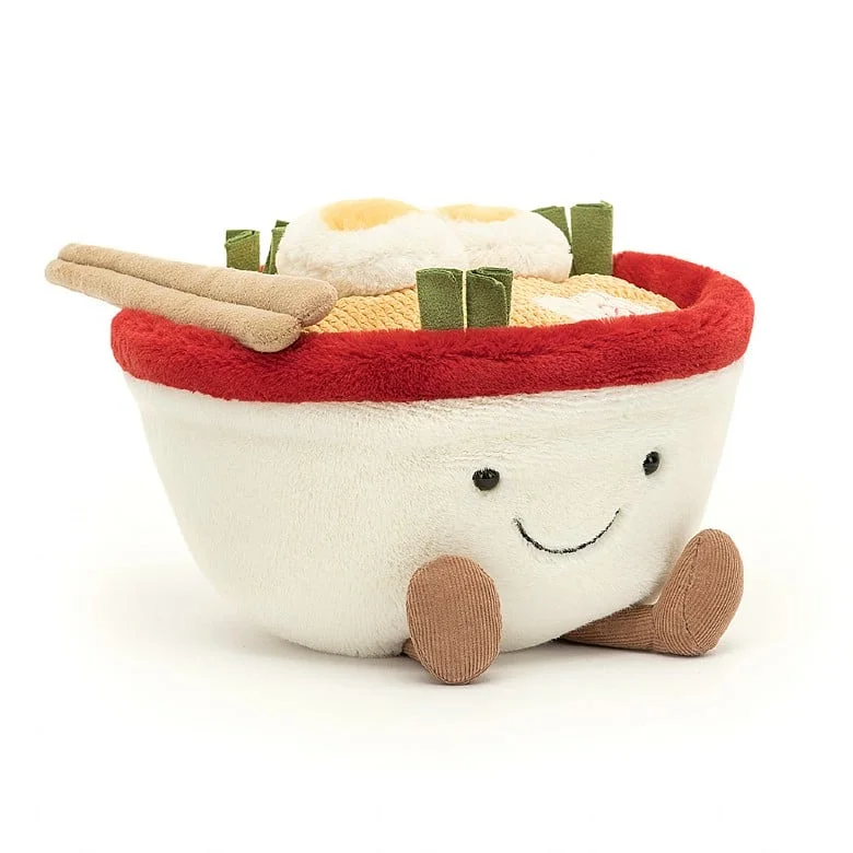 Fluffy and comforting Jellycat superior materialsAmuseable Ramen