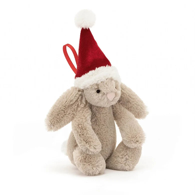 Cozy and delightful Jellycat companionsBashful Christmas Bunny Decoration max 2 per customer