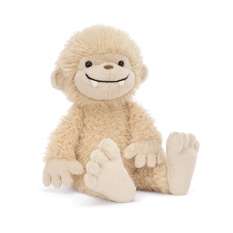 Adorable and gentle Jellycat friendsBucky Bigfoot