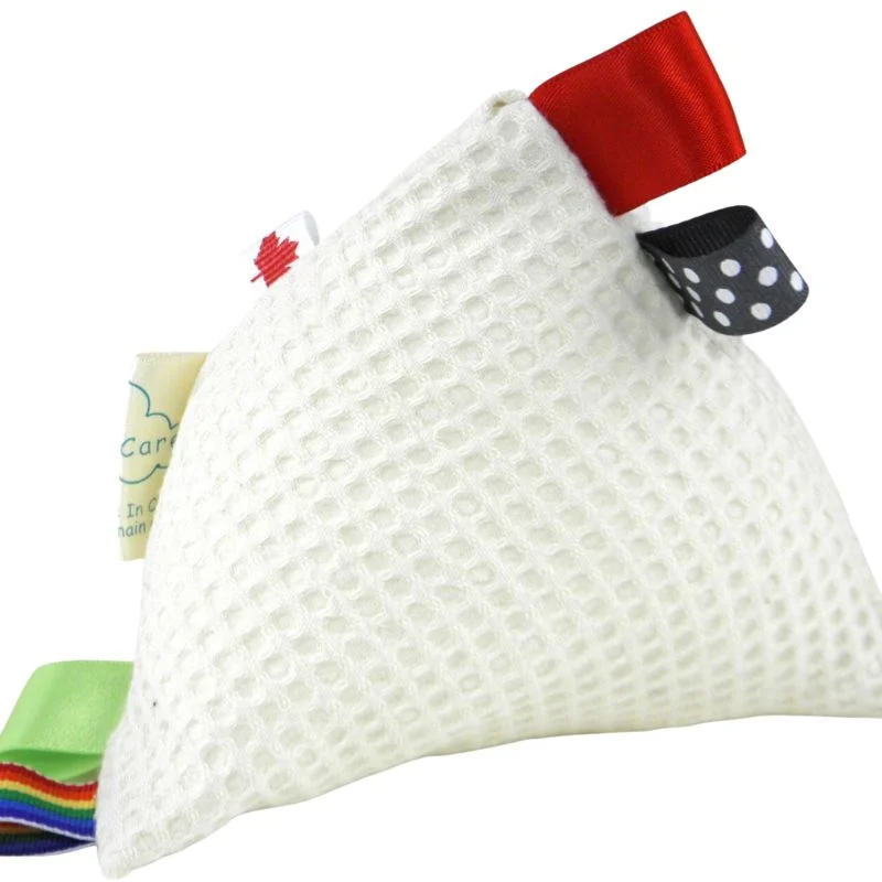 Soft and cuddly stuffed animalsNatural Cotton Waffle Crinkle Toy