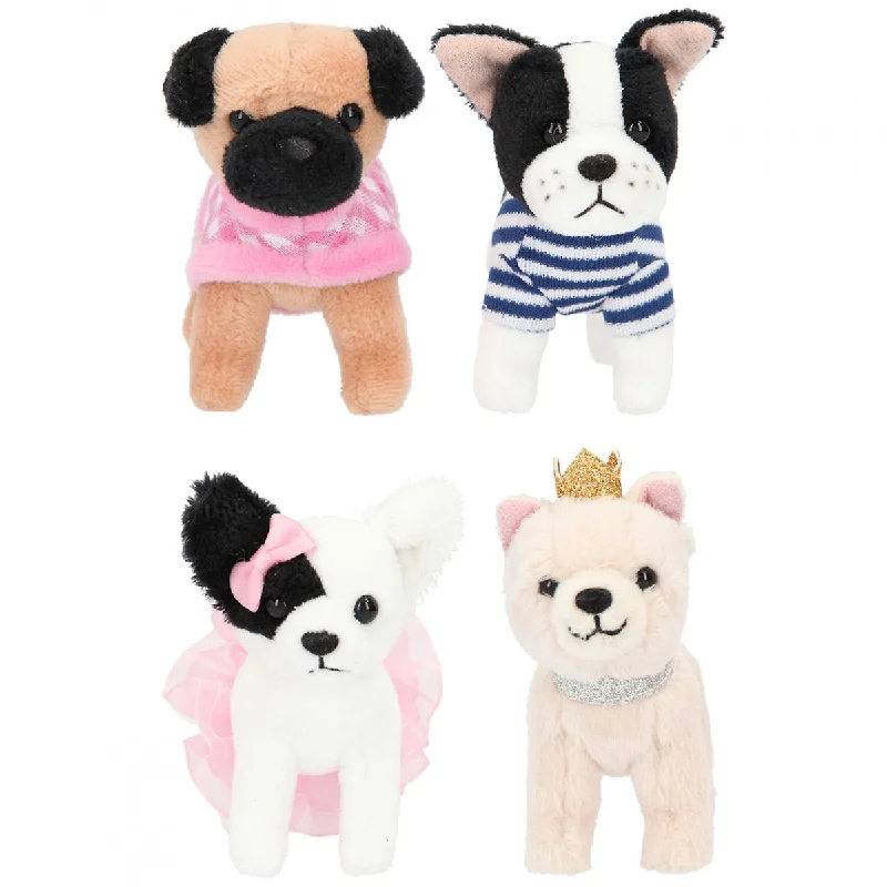 Adorable and tiny stuffed crittersDepesche Topmodel Plush Dog Pendants (1pc)