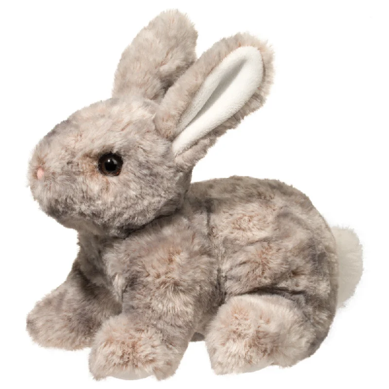 Cuddly and snuggly Jellycat snuggle partnersDouglas Tyler Gray Bunny Small 7.5"