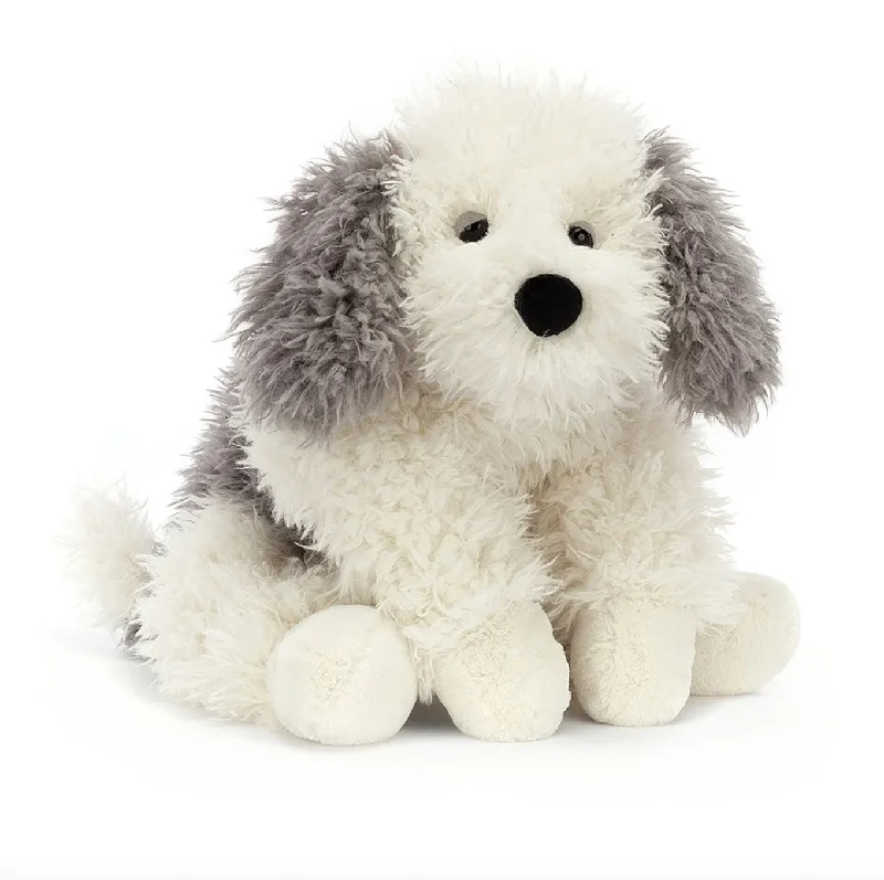 Cuddly and endearing Jellycat timeless appealFloofie Sheepdog