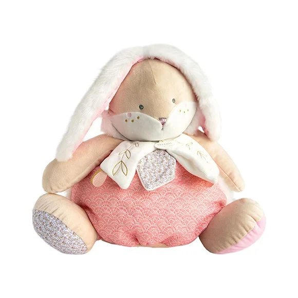 Soft and cuddly stuffed animalsHistoire d'Ours Pink Pyjama Bag - Sugar Bunny - 38cm