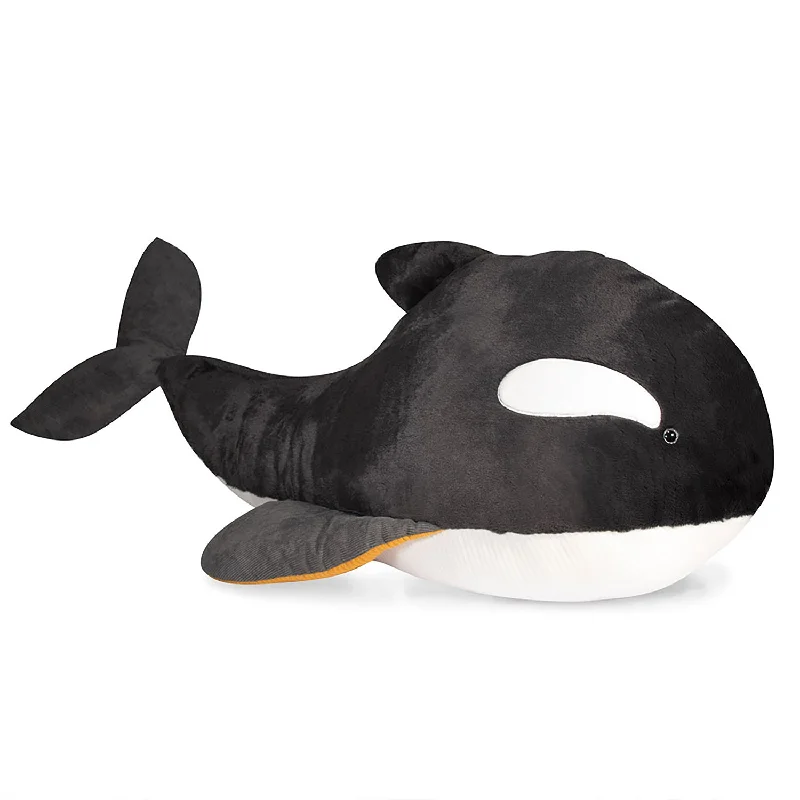 Fluffy and warm toy companionsHistoire d'Ours Tresors Marins-Orque - 80cm