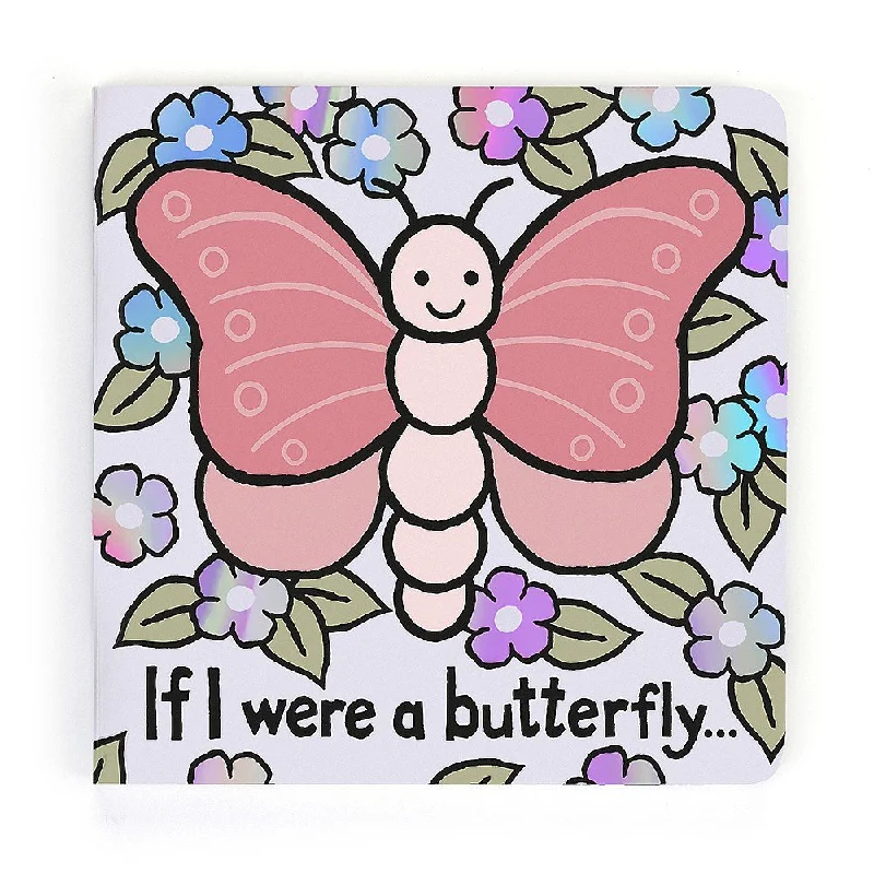 Soft and cozy Jellycat high-quality craftsmanshipIf I Were A Butterfly... Jellycat Board Book