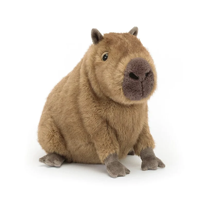 Adorable and plush Jellycat emotional support friendsJellycat Clyde Capybara