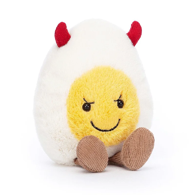 Fluffy and warm toy companionsJellycat Amuseable Devilled Boiled Egg
