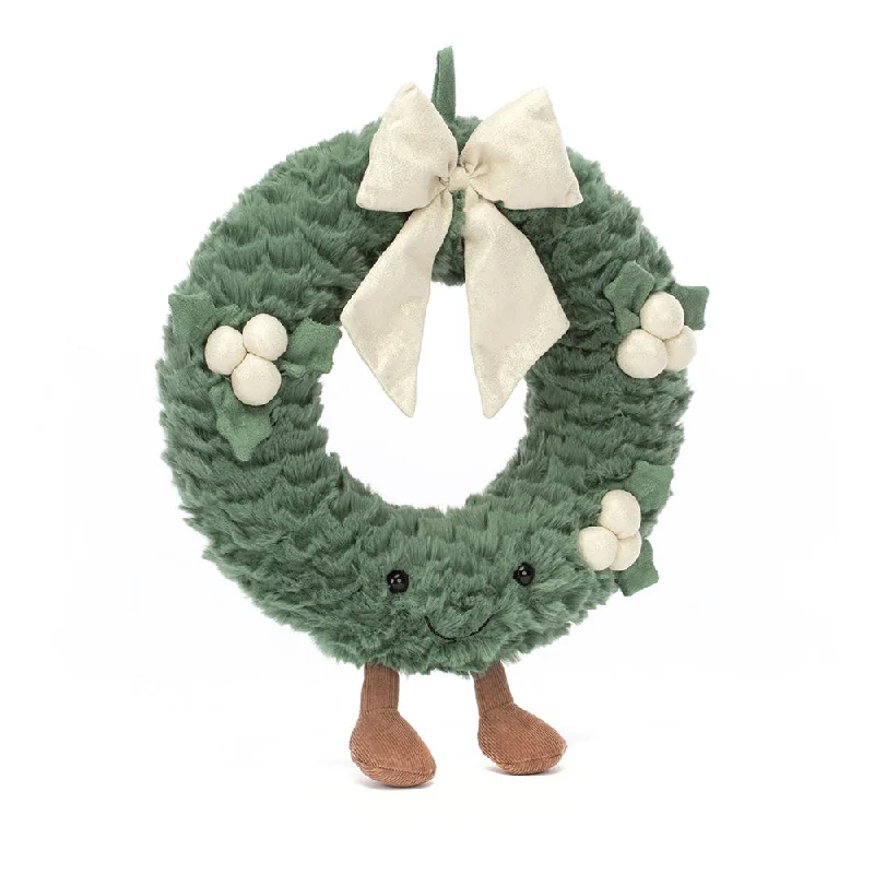 Cozy and gentle Jellycat attention to detailJellycat Amuseable Gold Wreath - Little