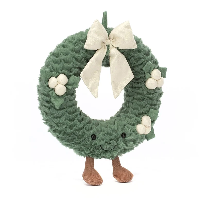 Fluffy and warm toy companionsJellycat Amuseable Gold Wreath