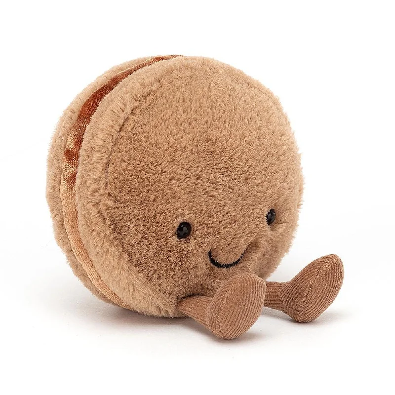 Fluffy and warm toy companionsJellyCat Amuseable Macaron Chocolate - H10cm