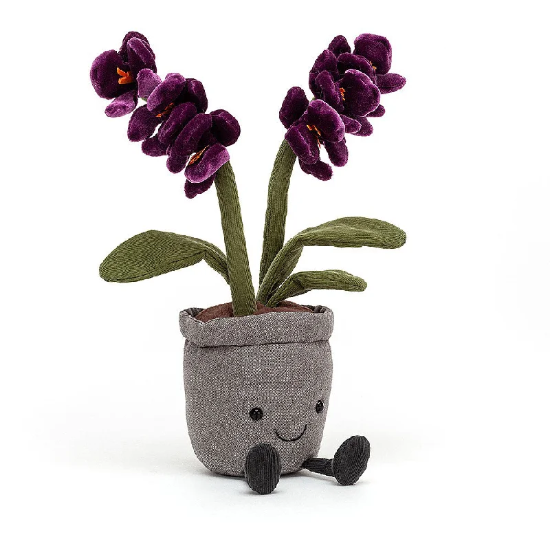 Enchanting and magical plush dollsJellycat Amuseable Purple Orchid