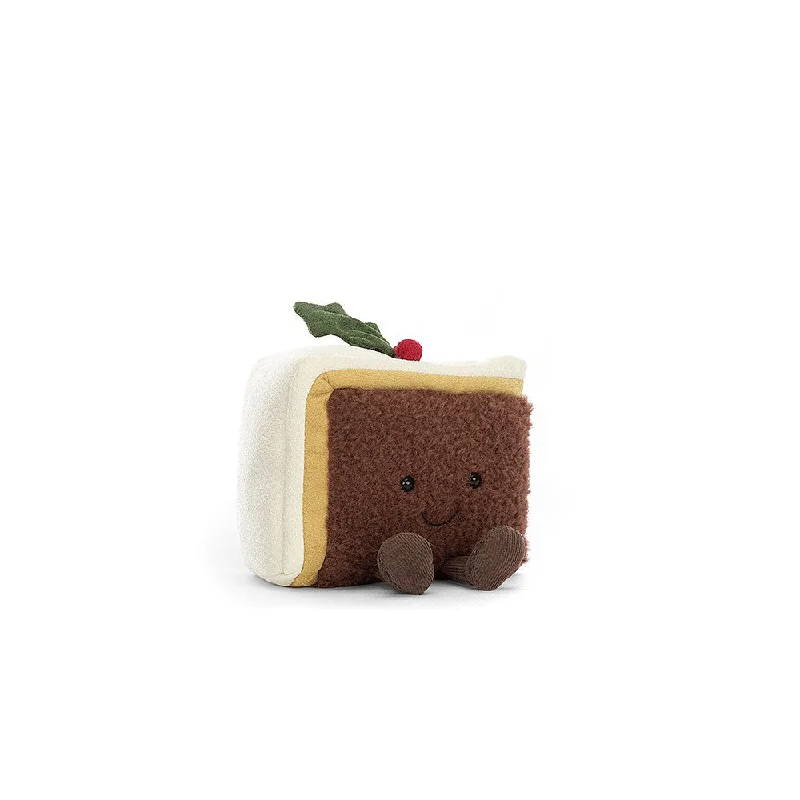 Soft and cuddly stuffed animalsJellycat Amuseable Slice of Christmas Cake