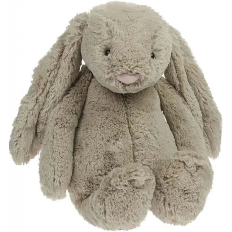 Adorable and plush Jellycat emotional support friendsJellycat Bashful Beige Bunny Really Big