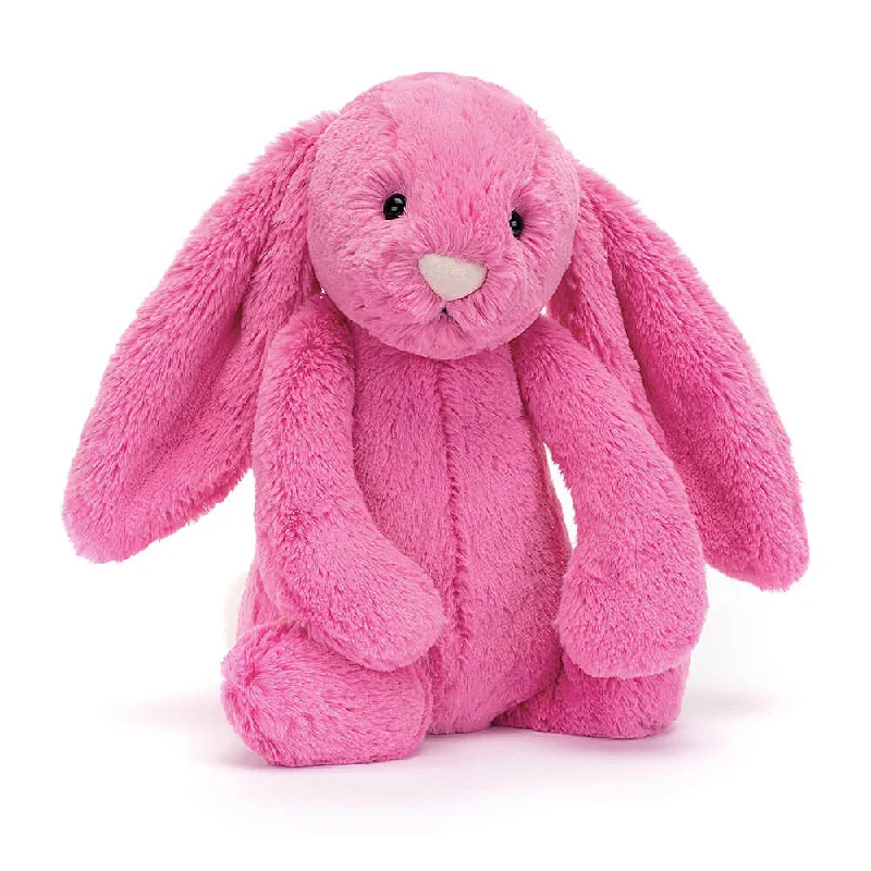 Soft and squishy plush crittersJellycat Bashful Hot Pink Bunny - Personalisation Available Soft and squishy plush crittersJellycat Bashful Hot Pink Bunny - Personalisation Available