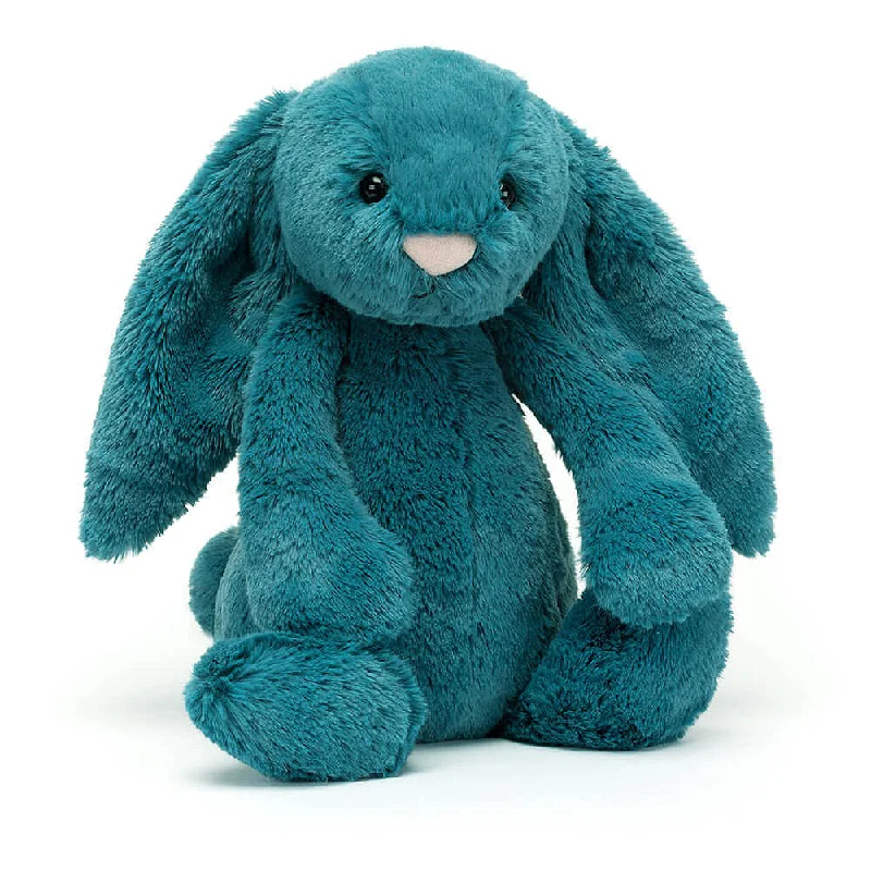 Cheerful and happy stuffed figuresJellycat Bashful Mineral Blue Bunny - Personalisation Available Cheerful and happy stuffed figuresJellycat Bashful Mineral Blue Bunny - Personalisation Available