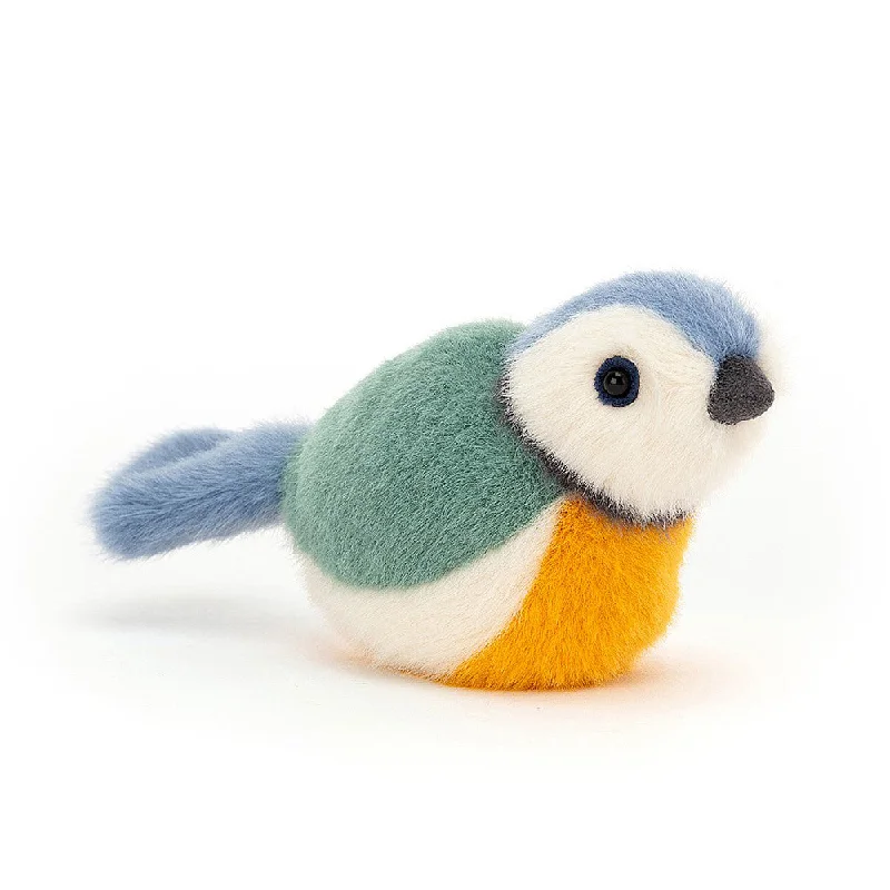 Playful and cheerful stuffed creaturesJellycat Birdling Blue Tit