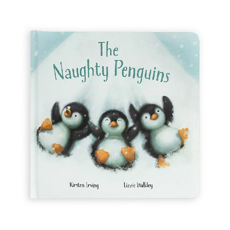Soft and cozy Jellycat high-quality craftsmanshipJellycat Board Book The Naughty Penguins
