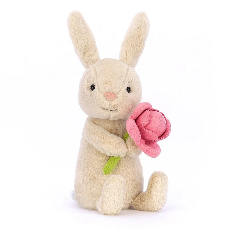 Adorable and charming plush figuresJellycat Bonnie Bunny with Peony