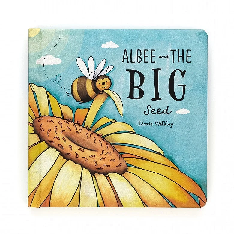 Soft and endearing Jellycat plushiesJellycat Board Book - Albee And The Big Seed