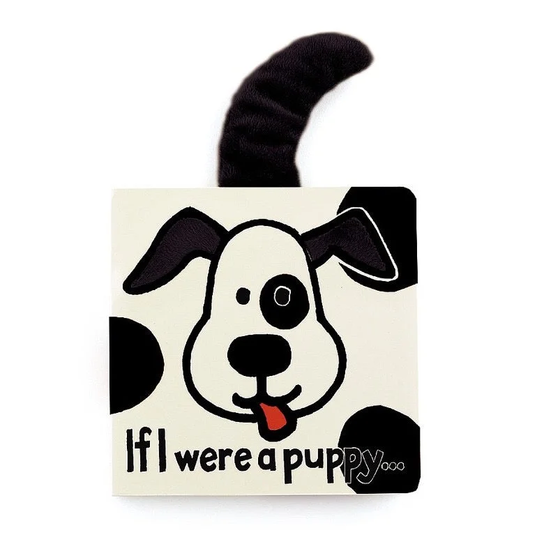 Adorable and plush Jellycat emotional support friendsJellycat Board Book - If I Were A Puppy
