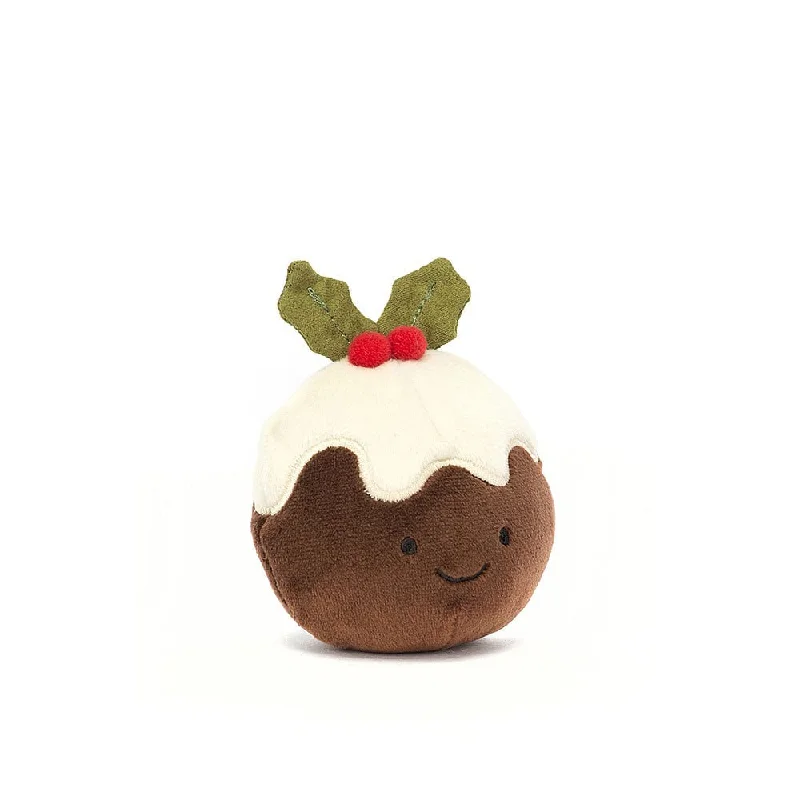 Delightful and enchanting plush friendsJellycat Festive Folly Christmas Pudding