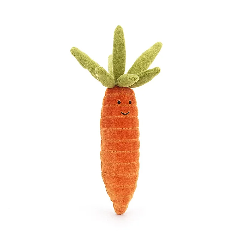 Adorable and plush Jellycat emotional support friendsJellycat HK Vivacious Vegetable Carrot
