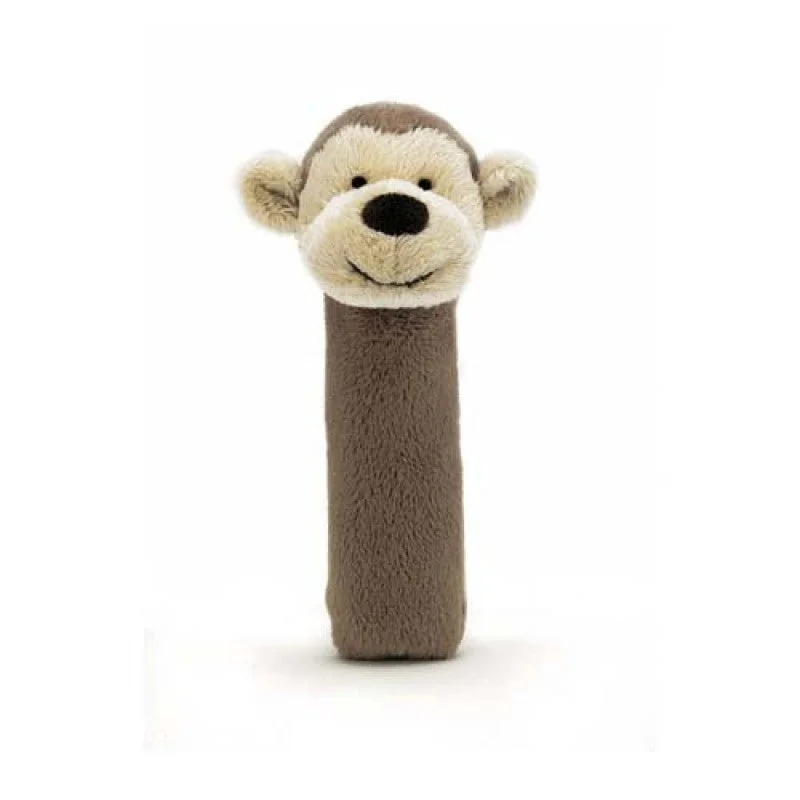 Fluffy and comforting Jellycat superior materialsJellycat Monkey Squeaker HK Sale - Toy in Bashful Series
