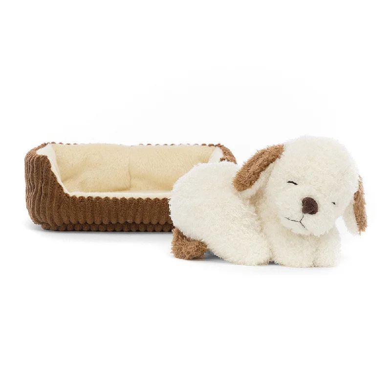Sweet and innocent stuffed animalsJellycat Napping Nipper Dog