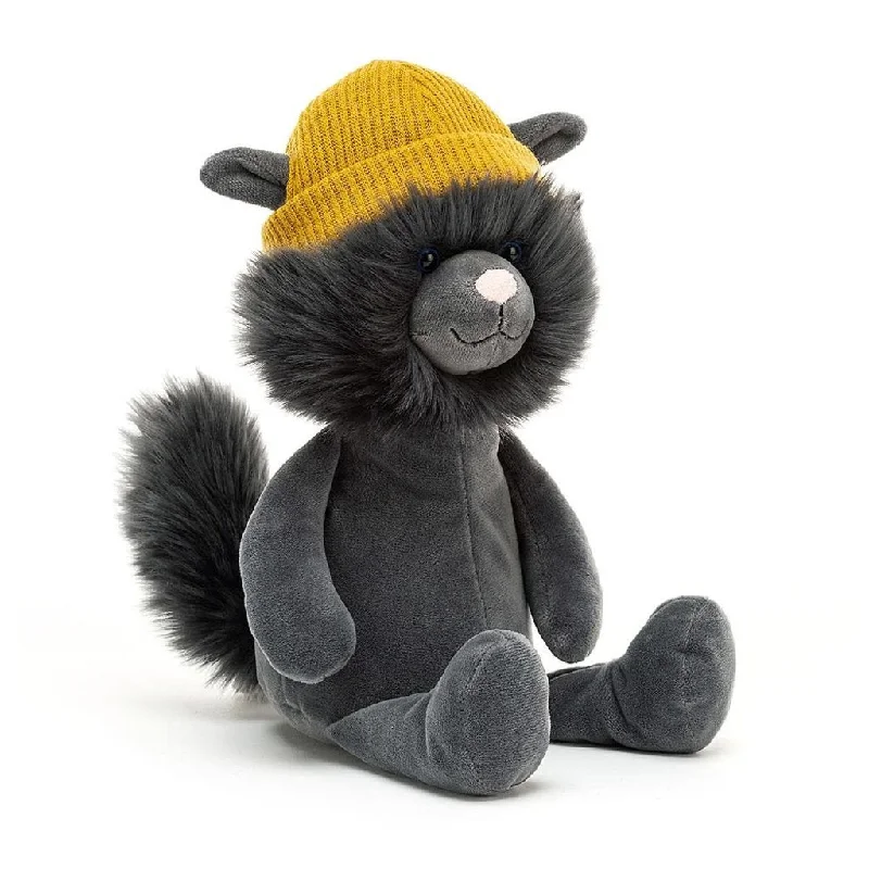 Cheerful and happy stuffed figuresJellycat Rap Cat