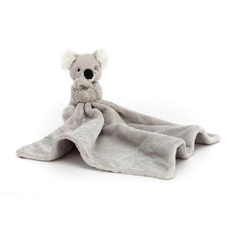 Delightful and enchanting plush friendsJellycat Snugglet Koala Soother - Personalisation Available