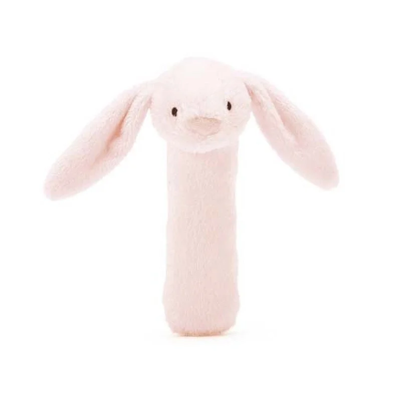 Cozy and gentle Jellycat attention to detailJellycat Squeaker Pink HK Bashful Bunny Toy