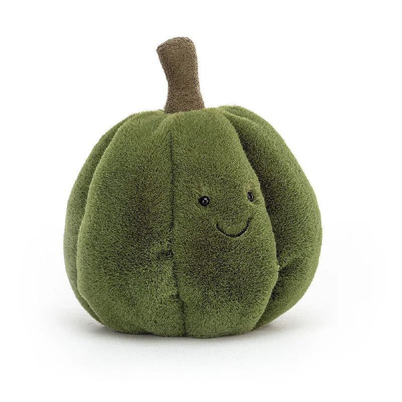 Playful and cheerful stuffed creaturesJellycat Squishy Squash Green