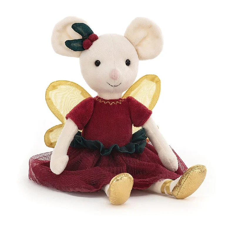 Soft and cuddly stuffed animalsJellycat Sugar Plum Fairy Mouse
