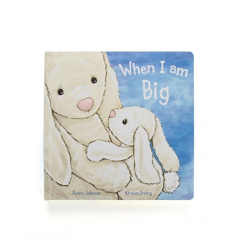 Huggable and charming Jellycat beloved by all ages.Jellycat Board Book - When I Am Big
