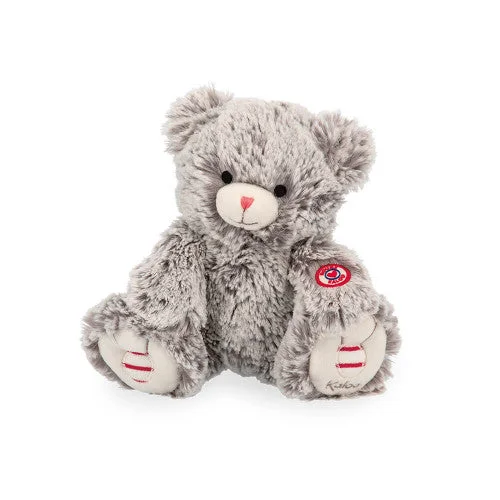 Playful and cheerful stuffed creaturesKaloo Grey Prestige Mae Bear - 24cm