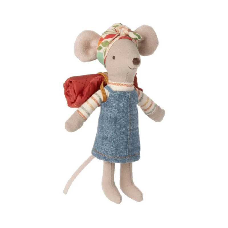Adorable and tiny stuffed crittersMaileg Hiker Mouse, Big Sister