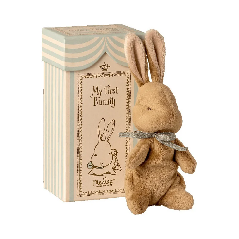Colorful and vibrant plush creationsMaileg My First Bunny - Light Blue