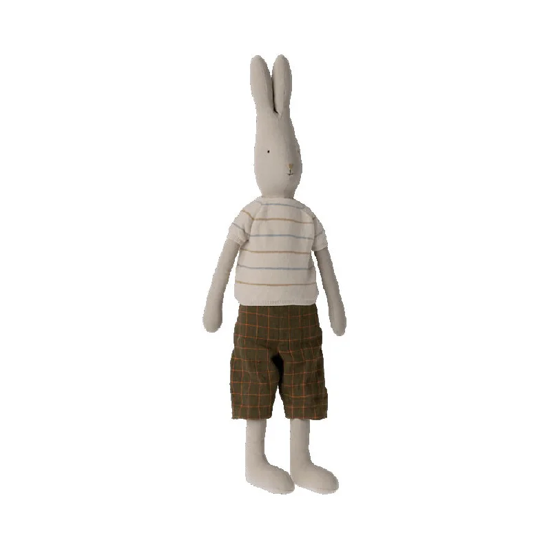 Cuddly and comforting plush charactersMaileg Rabbit Size 5, Pants and Knitted Sweater