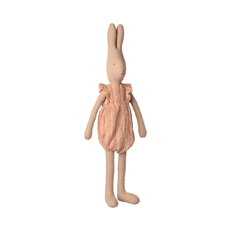 Huggable and cozy plush toysMaileg Rabbit Size 5, Striped Jumpsuit
