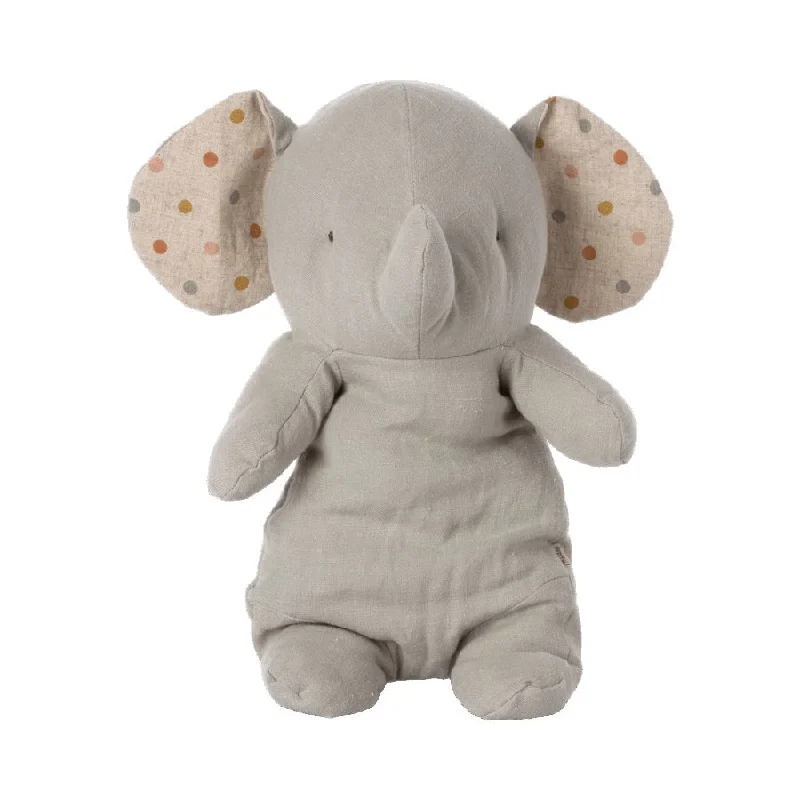 Colorful and vibrant plush creationsMaileg Safari Friends, Medium Elephant-Grey