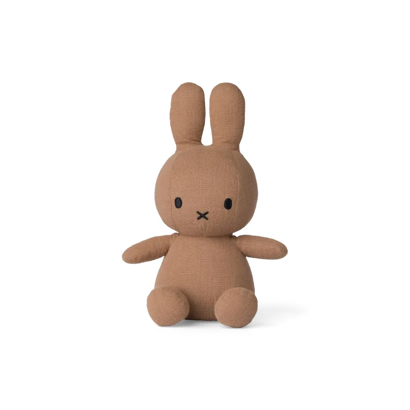 Fluffy and warm toy companionsMiffy Sitting Mousseline Biscuit - 23cm