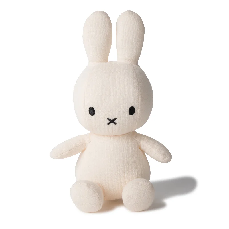 Adorable and charming plush figuresMiffy Sitting Mousseline Cream - 23cm