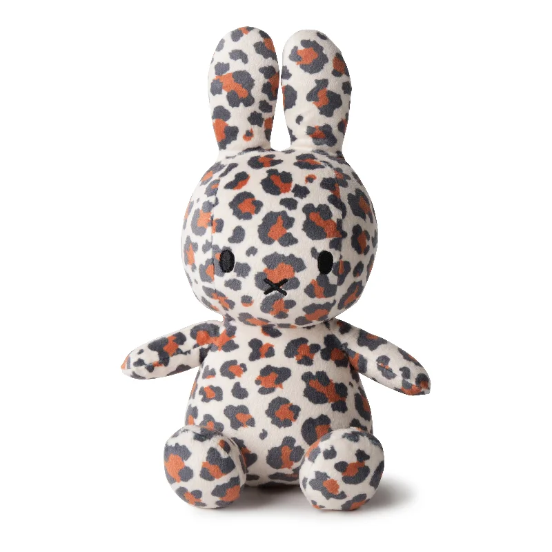 Endearing and lovable stuffed toysMiffy Sitting All-Over Leopard Print - 23cm