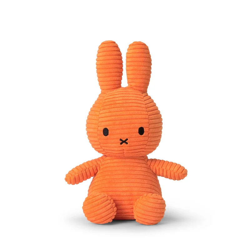 Adorable and tiny stuffed crittersMiffy Sitting Corduroy Orange 23cm