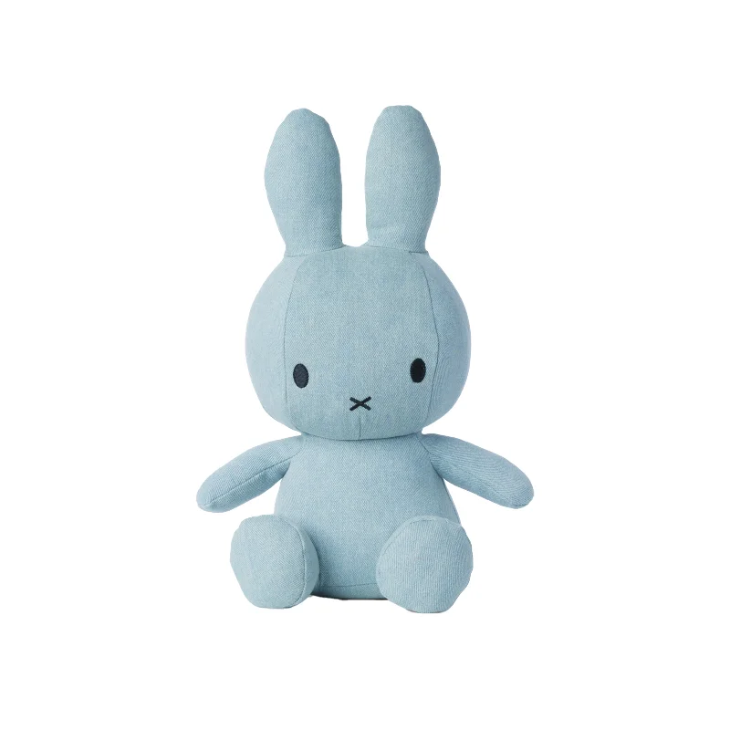 Delightful and enchanting plush friendsMiffy Sitting Light Wash Denim - 33cm