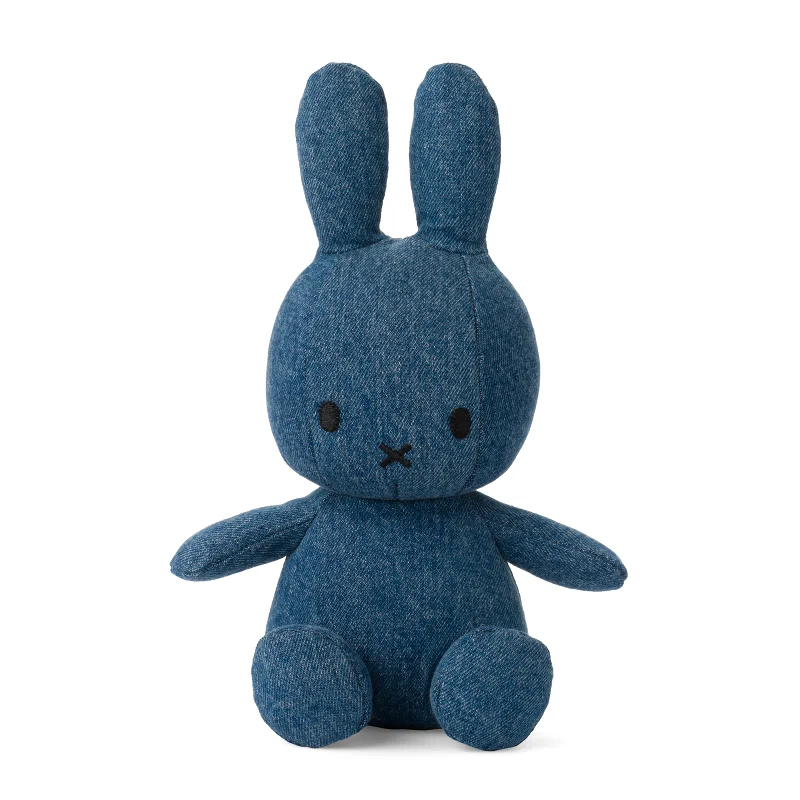 Playful and cheerful stuffed creaturesMiffy Sitting Mid Wash Denim - 23cm