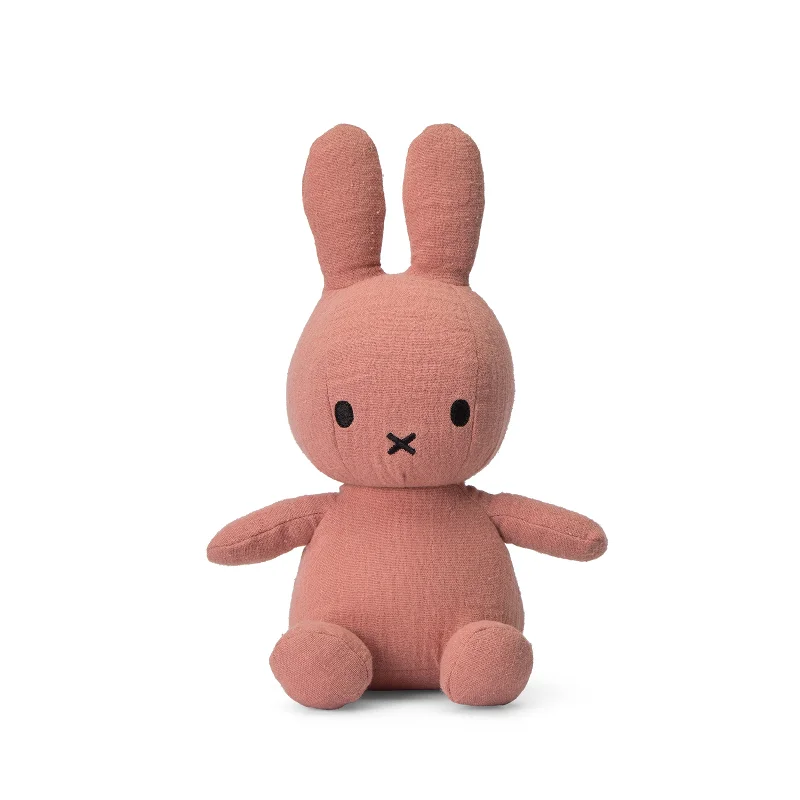 Friendly and approachable plush friendsMiffy Sitting Mousseline Pink - 23cm