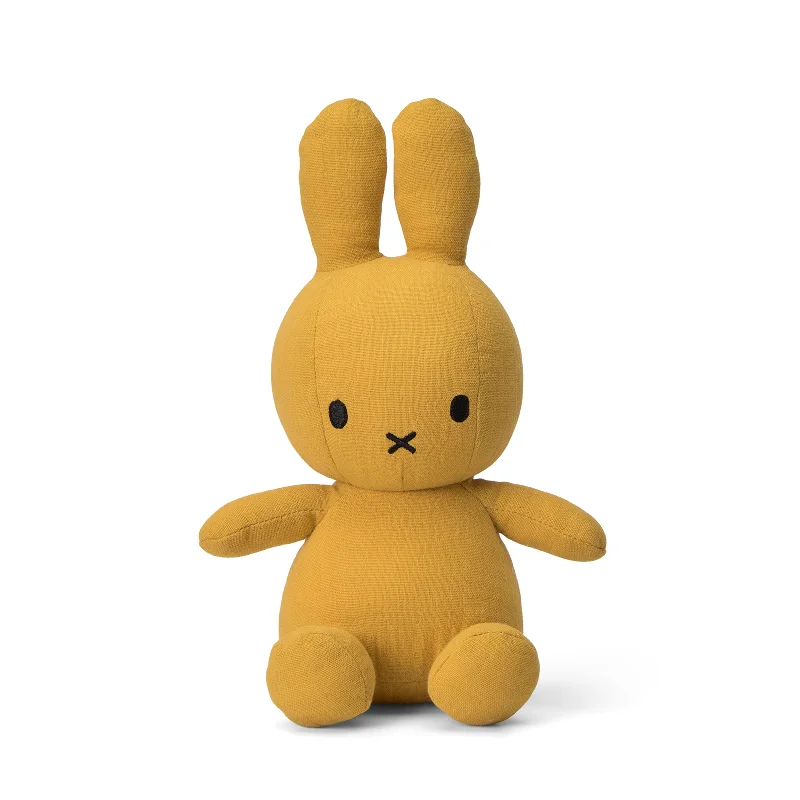 Cheerful and happy stuffed figuresMiffy Sitting Mousseline Yellow - 23cm
