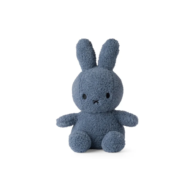 Playful and cheerful stuffed creaturesMiffy Sitting Teddy Blue - 33cm